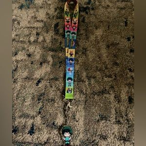 Multicolored keychain